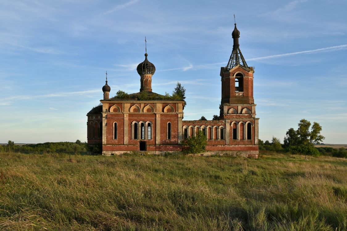 Бураково. Церковь Казанской иконы Божией Матери. фасады, Вид с севера