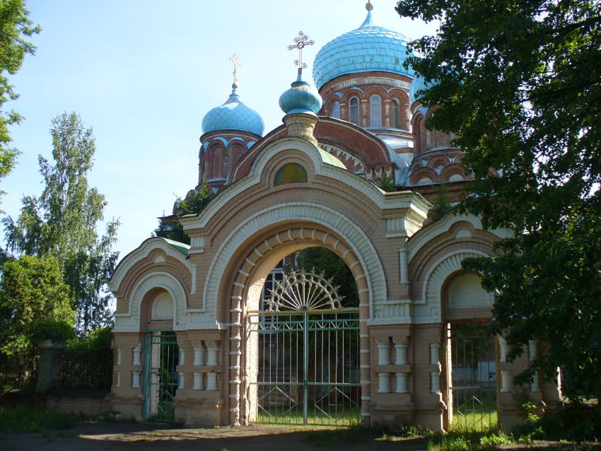 Смолдеярово. Церковь Казанской иконы Божией Матери (новая). дополнительная информация