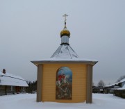 Тервеничи. Покрово-Тервенический женский монастырь. Часовня Георгия Победоносца в подсобном хозяйстве