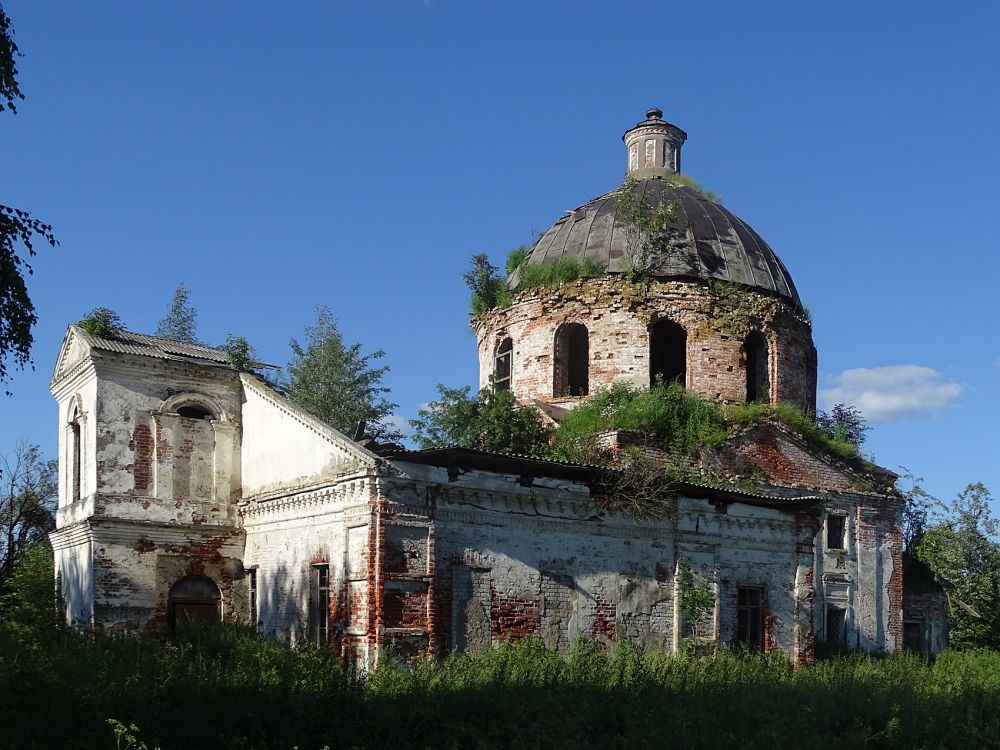 Церковь Николая Чудотворца, Антоновское (Молоковский район, Тверская область). фасады