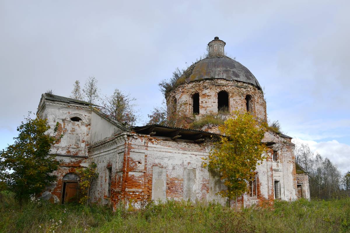 Церковь Николая Чудотворца, Антоновское (Молоковский район, Тверская область). фасады