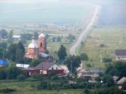 Церковь Михаила Архангела, Вид с Пронского городища<br>, Пронск, Пронский район, Рязанская область