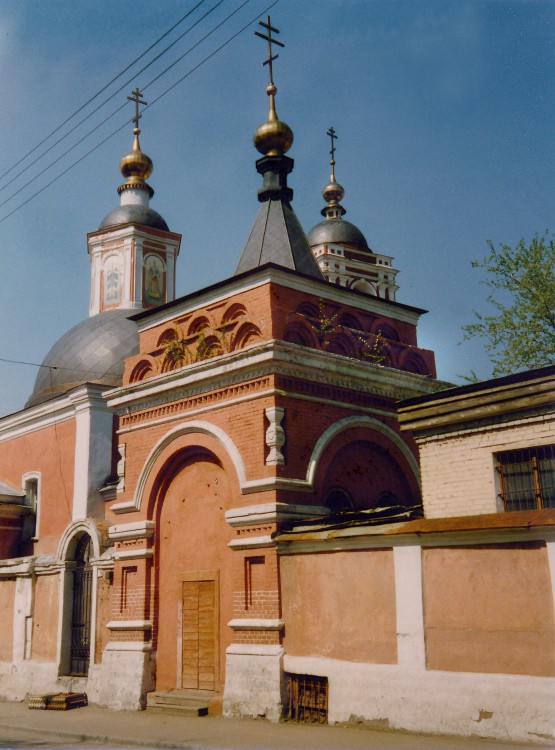 Басманный. Часовня Николая  Чудотворца в Подкопаях. фасады