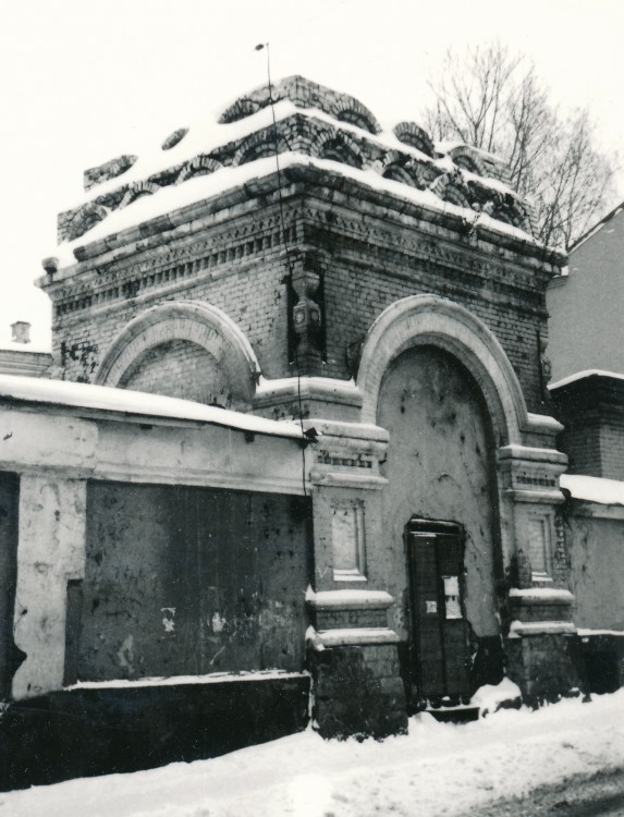 Часовня Николая  Чудотворца в Подкопаях, Басманный (Центральный административный округ (ЦАО), г. Москва). фасады