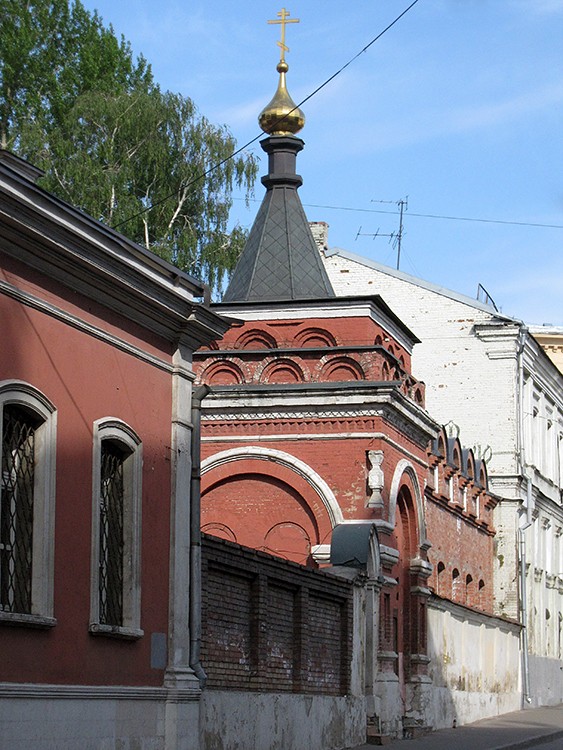 Часовня Николая  Чудотворца в Подкопаях, Басманный (Центральный административный округ (ЦАО), г. Москва). фасады