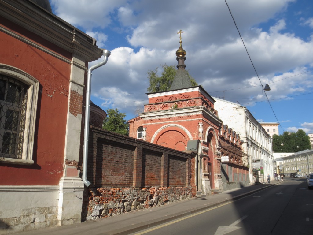 Басманный. Часовня Николая  Чудотворца в Подкопаях. фасады