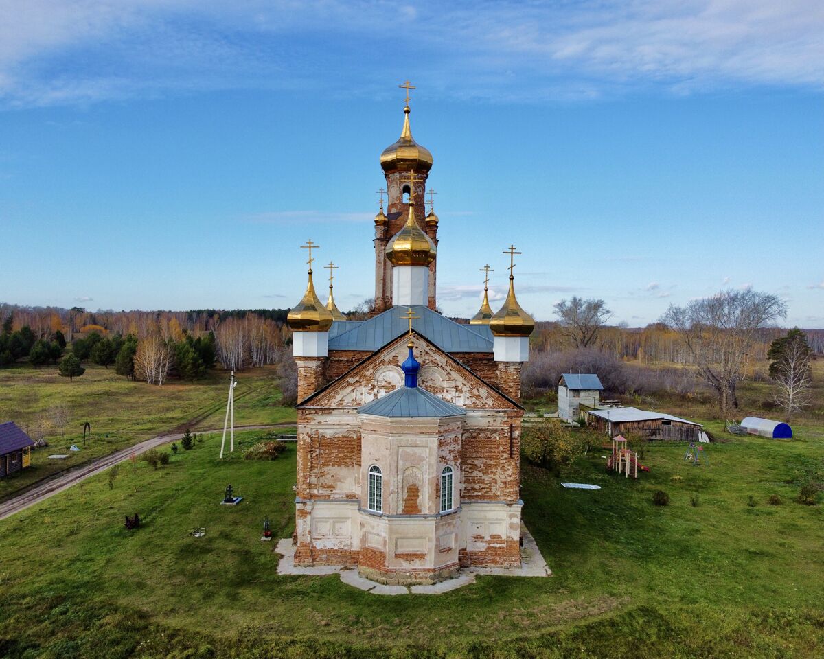 Крестовское. Церковь Усекновения главы Иоанна Предтечи. фасады, Вид свостока