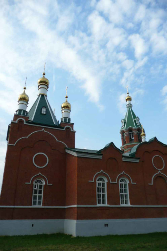 Троекуровский Дмитриевский Иларионовский женский монастырь. Церковь Михаила Архангела, Троекурово (Лебедянский район, Липецкая область). архитектурные детали, Михайло-Архангельская церковь 1912