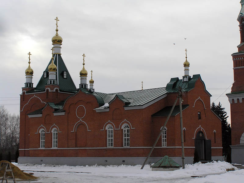 Троекуровский Дмитриевский Иларионовский женский монастырь. Церковь Михаила Архангела, Троекурово (Лебедянский район, Липецкая область). фасады