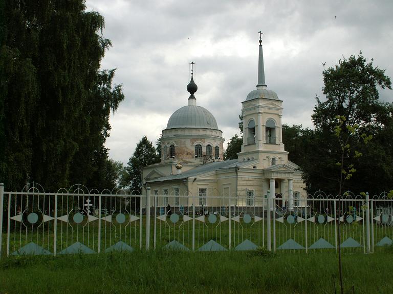 Городец. Церковь Покрова Пресвятой Богородицы. фасады