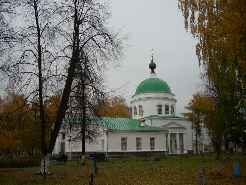 Церковь Покрова Пресвятой Богородицы, Городец (Городецкий район, Нижегородская область). фасады, на фотографиях церковь представлена уже в окончательно отреставрированном виде