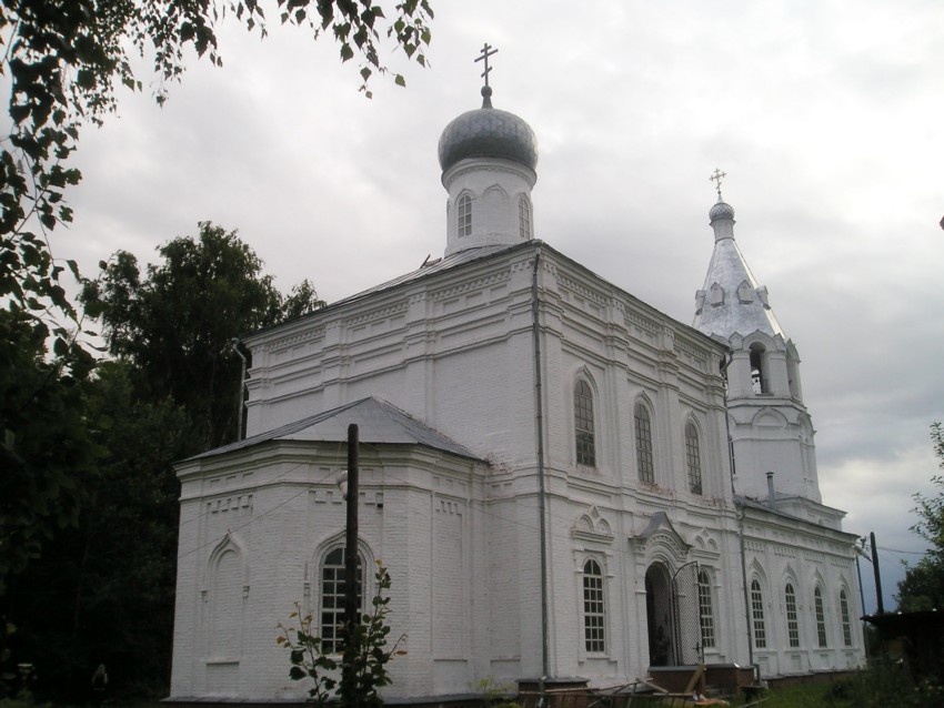 Чернолесская пустынь. Церковь Спаса Преображения. фасады, 		      