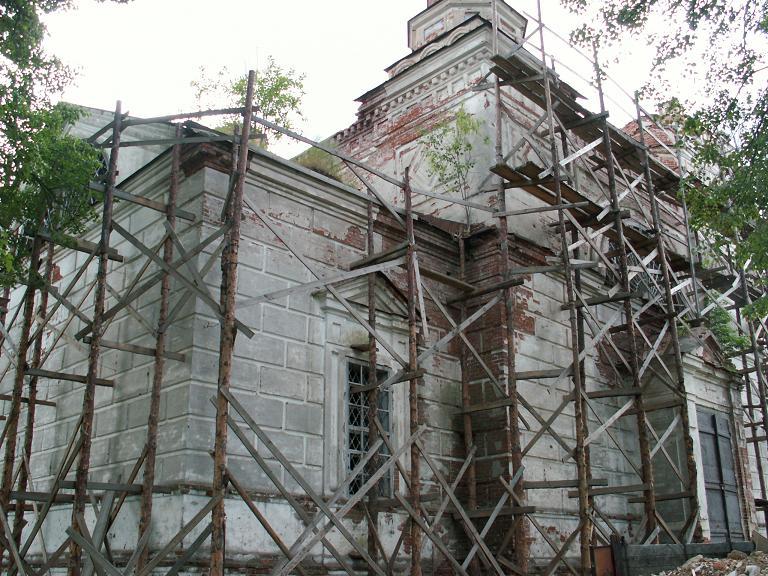 Церковь Николая Чудотворца, Нестиары (Воскресенский район, Нижегородская область). документальные фотографии