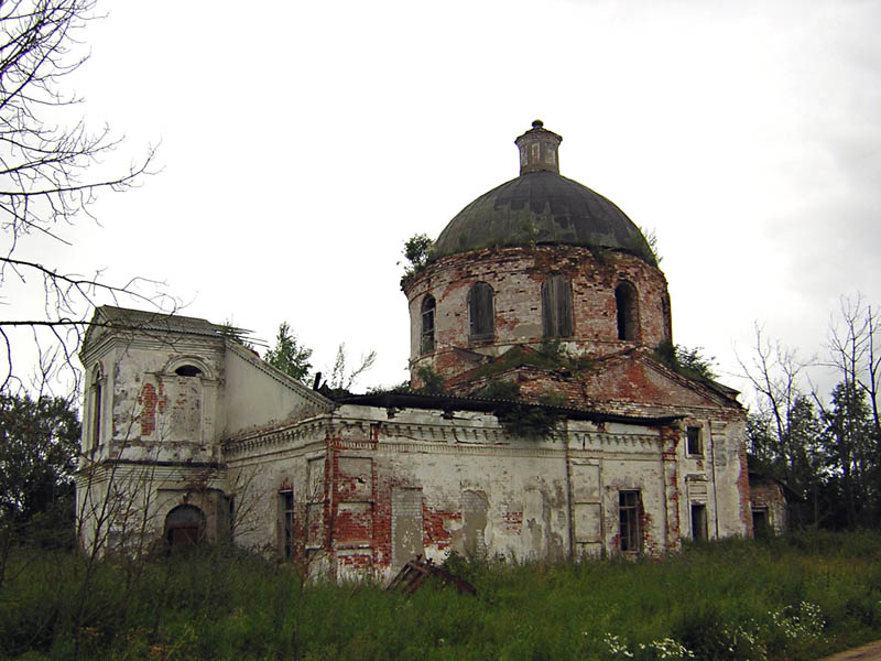 Церковь Николая Чудотворца, Антоновское (Молоковский район, Тверская область). фасады