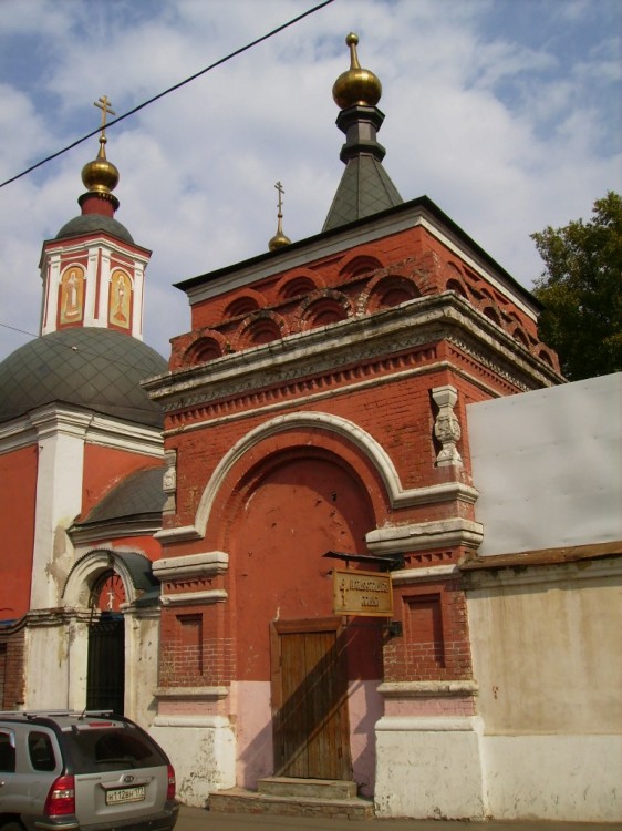 Часовня Николая  Чудотворца в Подкопаях, Басманный (Центральный административный округ (ЦАО), г. Москва). фасады