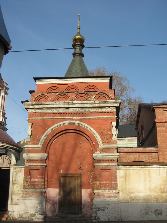 Часовня Николая  Чудотворца в Подкопаях, Басманный (Центральный административный округ (ЦАО), г. Москва). фасады
