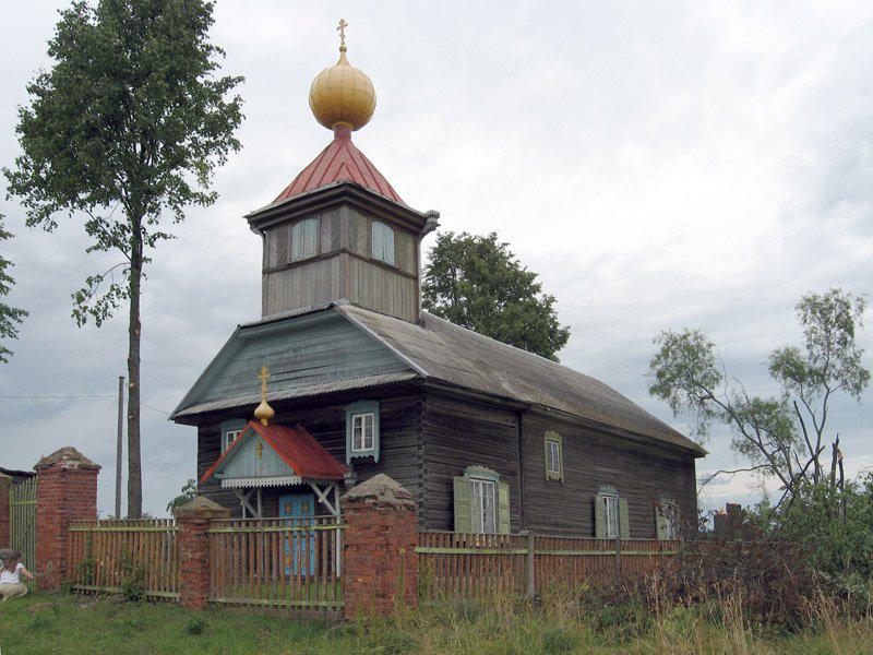 Неизвестная старообрядческая моленная, Криваны (Калупской волости) (Аугшдаугавский край, Латвия). фасады, Общий вид