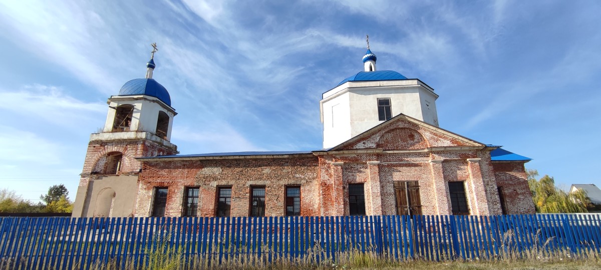 Новинки. Церковь Успения Пресвятой Богородицы. фасады