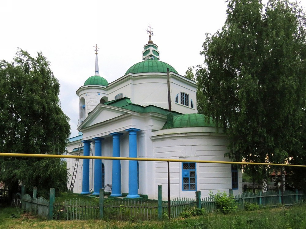 Церковь Петра и Павла, Порецкое (Порецкий район, Республика Чувашия). фасады