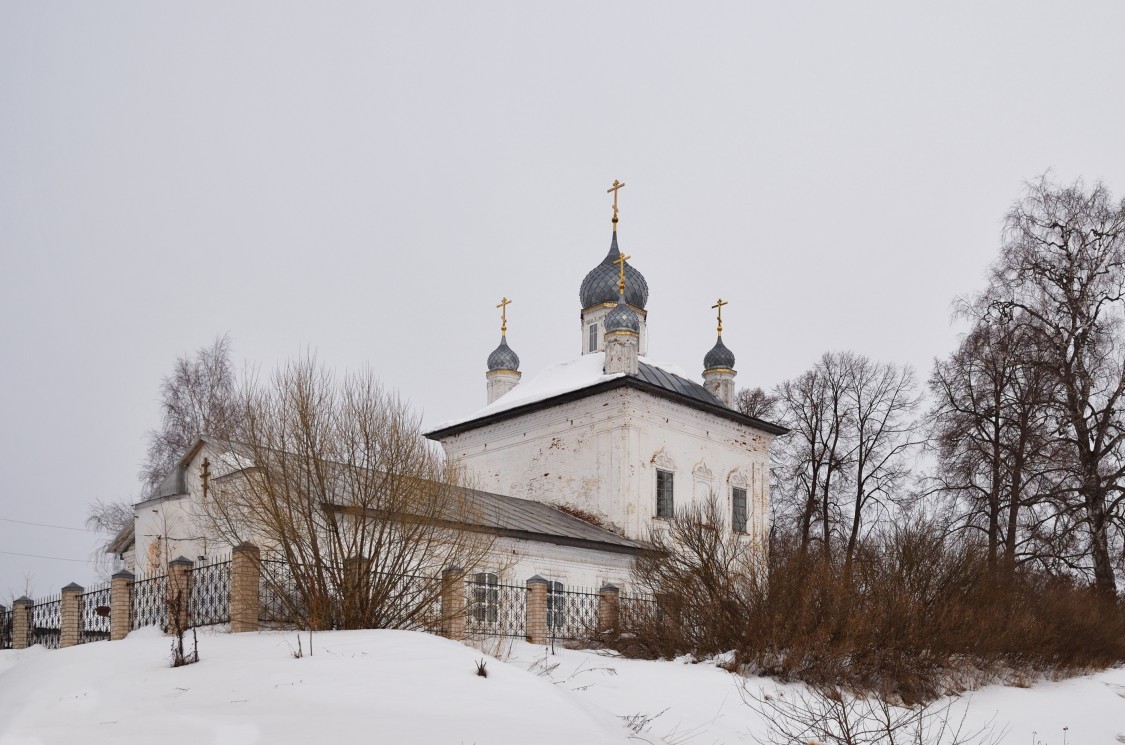 Воскресенское. Церковь Воскресения Христова. фасады