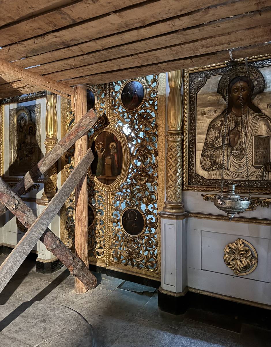 Царские врата, интерьер и убранство. Собор Преображения Господня, Яренск (Ленский район, Архангельская область)