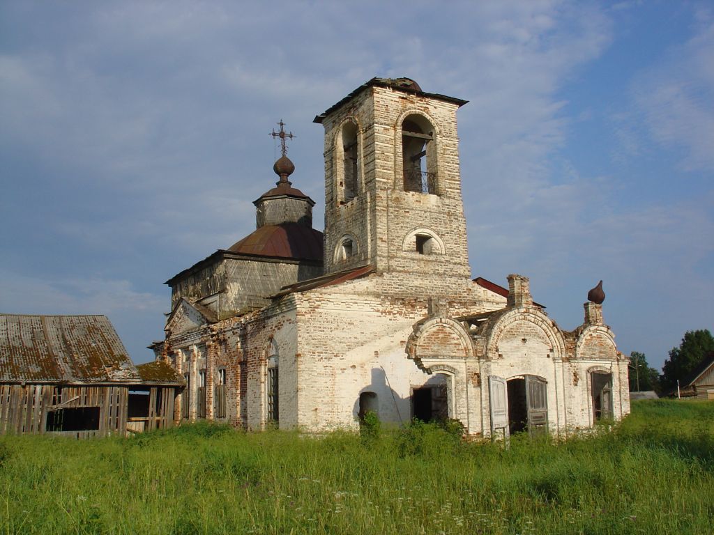 Церковь Иоанна Богослова, Богослово (Ленский район, Архангельская область). фасады