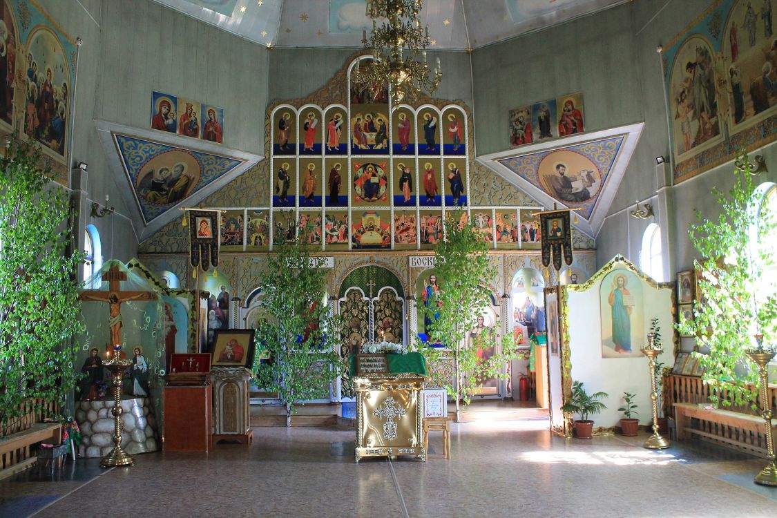 Церковь Успения Пресвятой Богородицы, Микунь (Усть-Вымский район, Республика Коми). интерьер и убранство