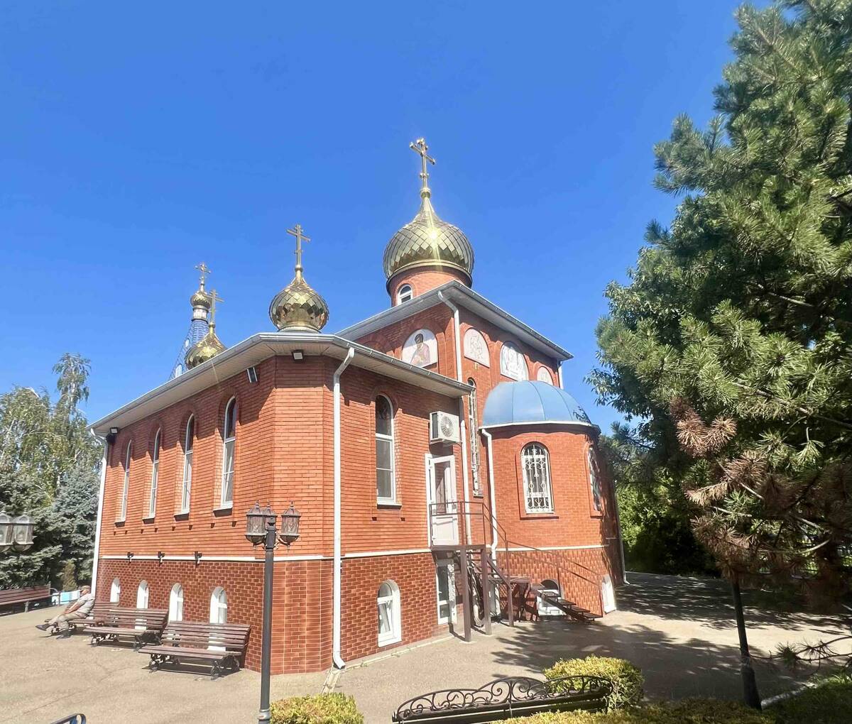 Церковь Георгия  Победоносца, Хутор  Ленина (Краснодар, город, Краснодарский край). фасады