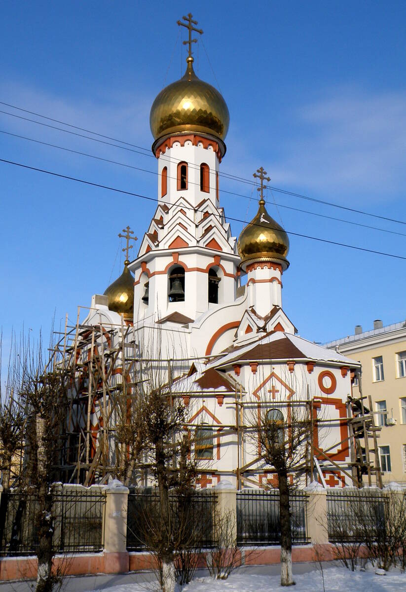 Церковь Луки (Войно-Ясенецкого) при Государственной медицинской академии, Чита (Чита, город, Забайкальский край). фасады