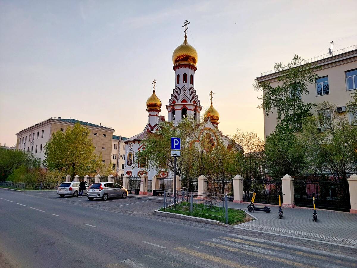 Церковь Луки (Войно-Ясенецкого) при Государственной медицинской академии, Чита (Чита, город, Забайкальский край). фасады