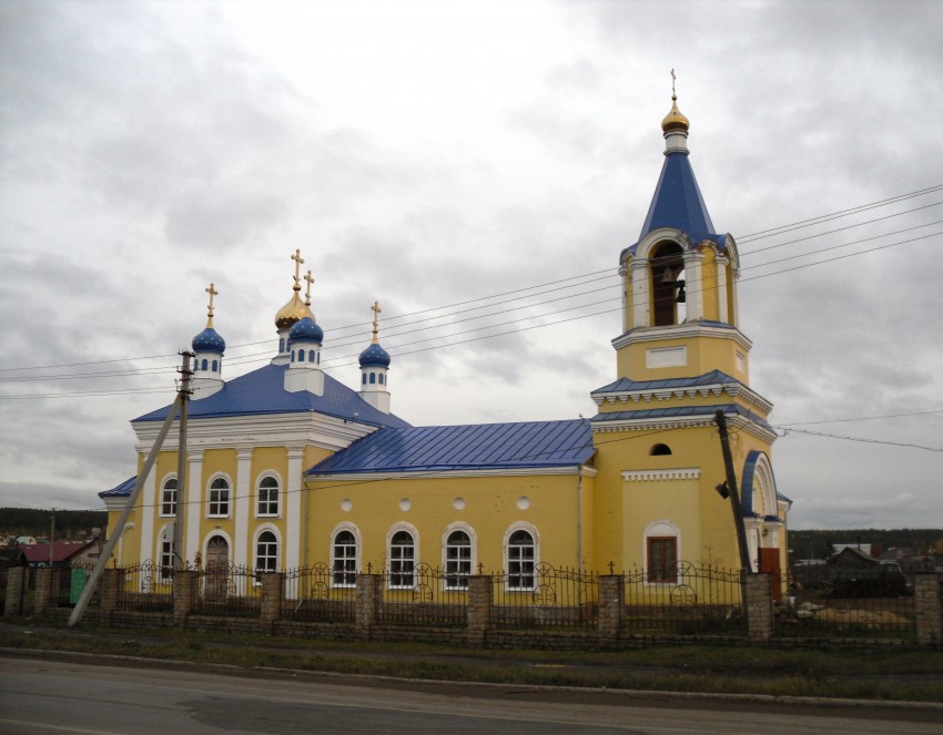 Большебрусянское. Церковь Вознесения Господня. фасады