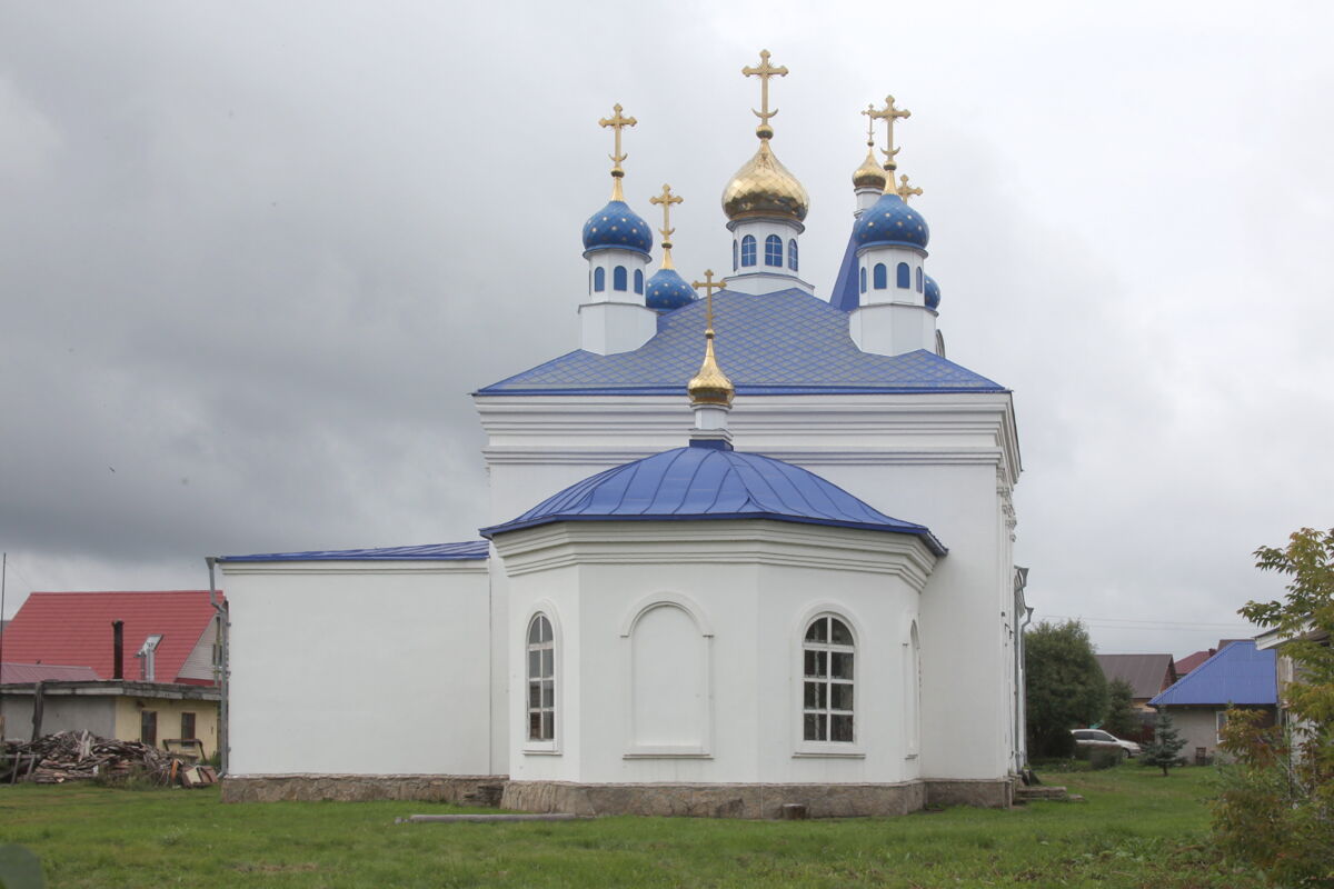 Церковь Вознесения Господня, Большебрусянское (Белоярский район (Белоярский ГО и ГО Верхнее Дуброво), Свердловская область). фасады, Восточный фасад