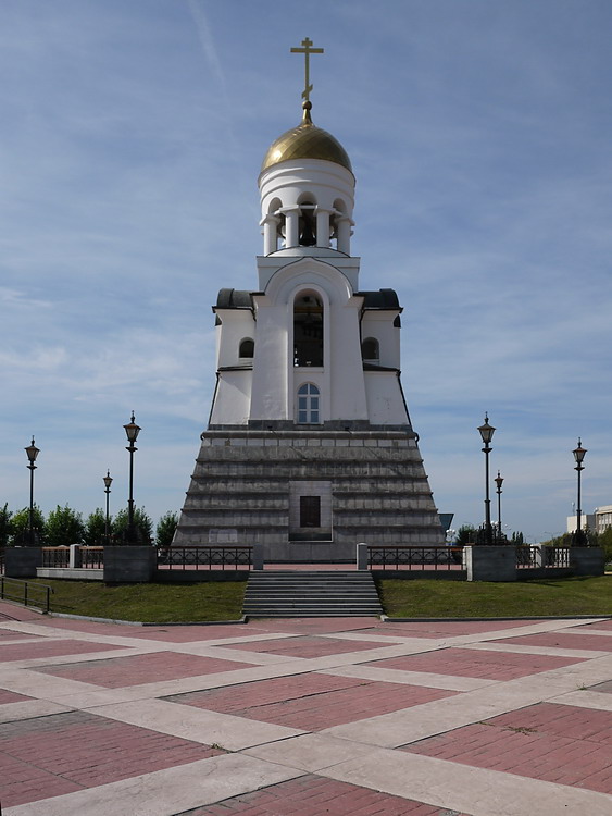 Храм-часовня Александра Невского, Каменск-Уральский (Каменск-Уральский (город Каменск-Уральский), Свердловская область). фасады, Вид с востока