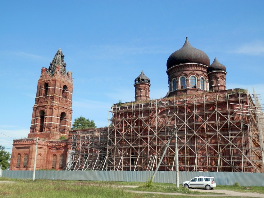 Церковь Троицы Живоначальной, Саввино (Егорьевский городской округ, Московская область). фасады