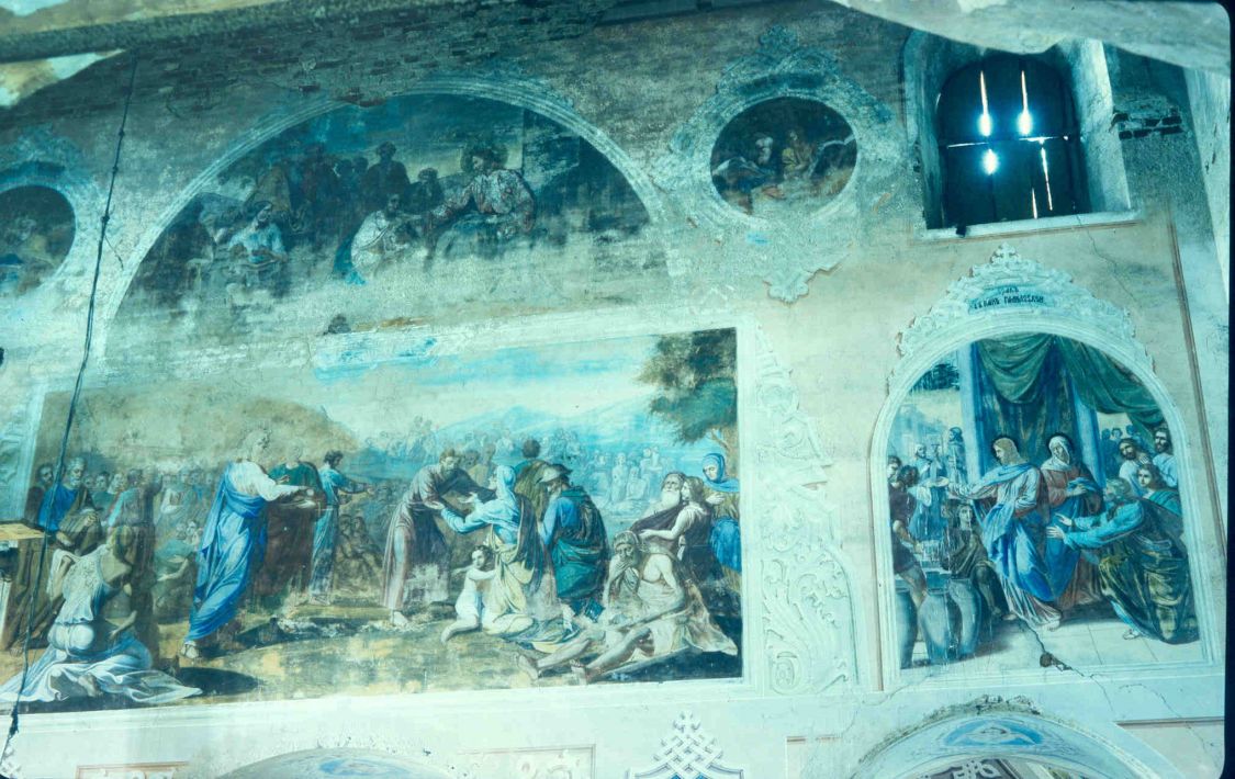 Алабузино. Церковь Троицы Живоначальной. интерьер и убранство, фото 1994