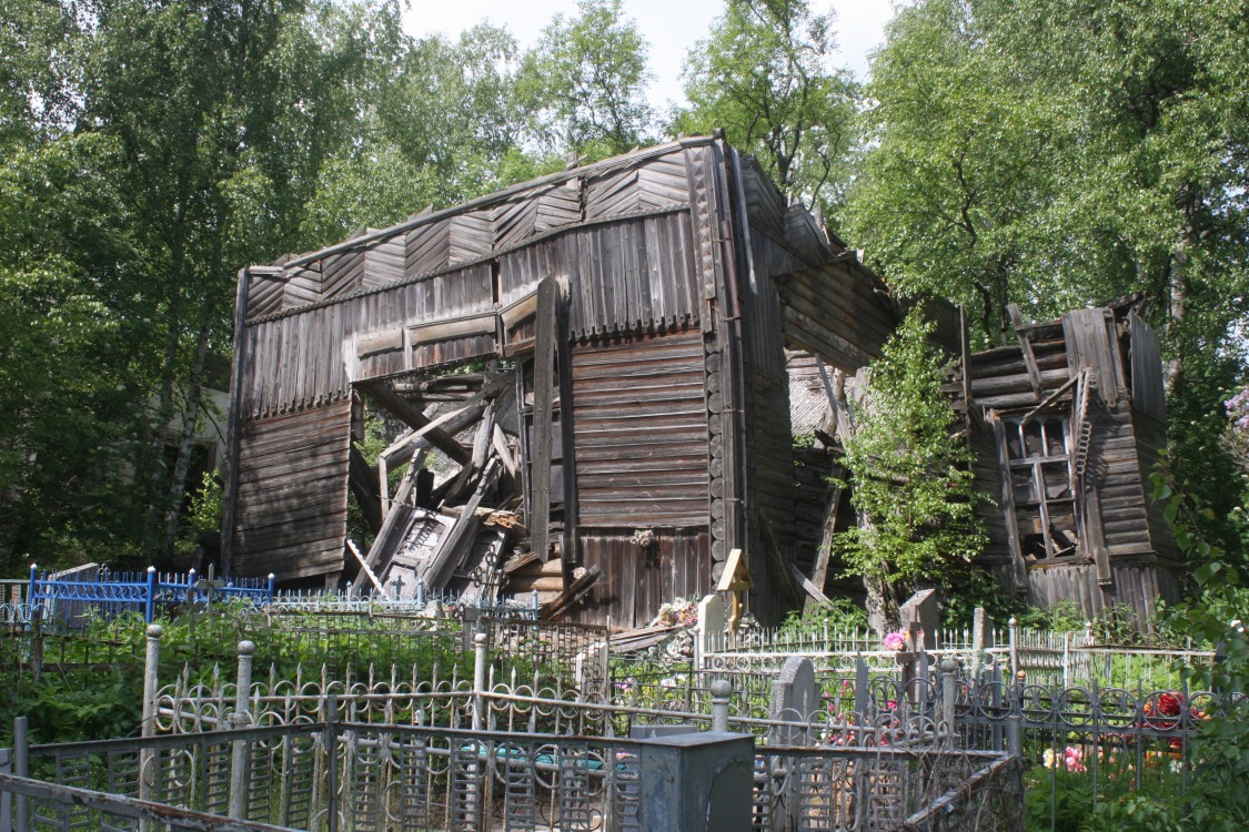 Церковь Екатерины, Закрупье (Бежецкий район, Тверская область). фасады