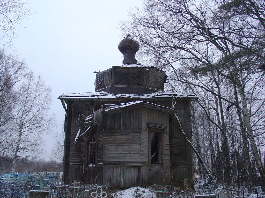 Церковь Екатерины, Закрупье (Бежецкий район, Тверская область). фасады
