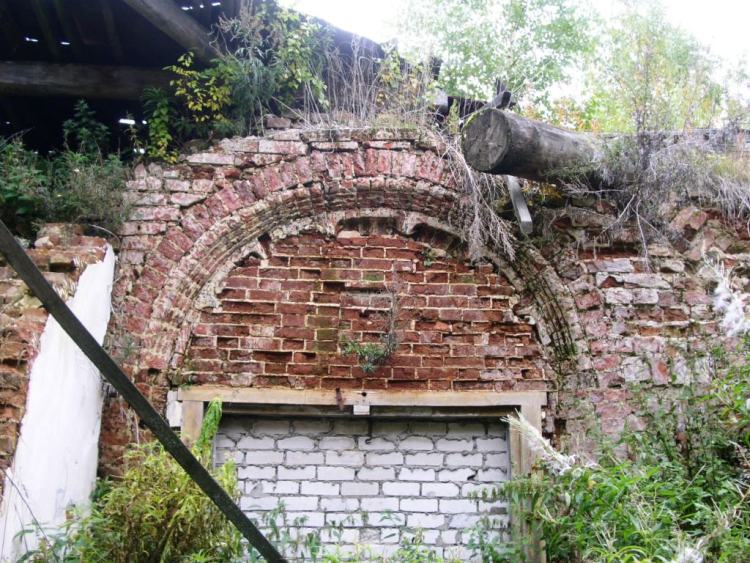 Церковь Спаса Нерукотворного Образа, Ирта (Ленский район, Архангельская область). интерьер и убранство, фрагмент северной стены трапезной