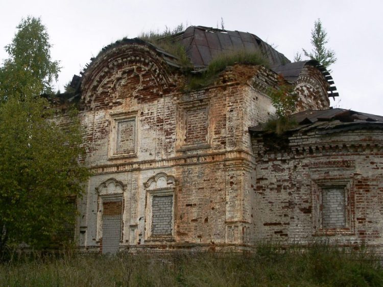 Церковь Спаса Нерукотворного Образа, Ирта (Ленский район, Архангельская область). фасады, южный фасад основного объема