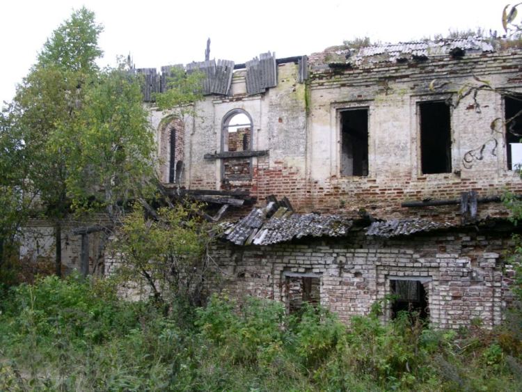 Церковь Воскресения Христова, Ирта (Ленский район, Архангельская область). фасады, фрагмент северного фасада