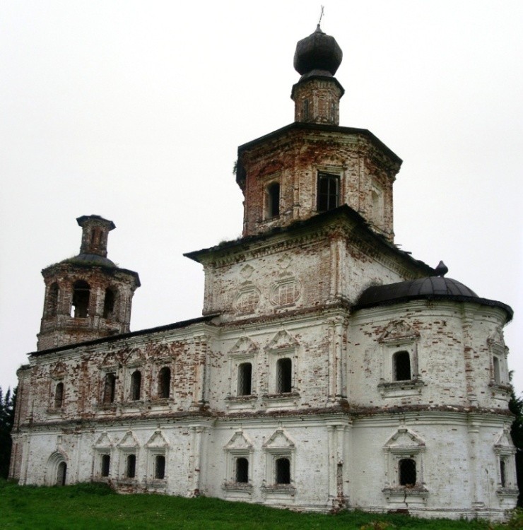 Цылиба (Цилиба), урочище. Церковь Рождества Христова. фасады, вид с юго-востока