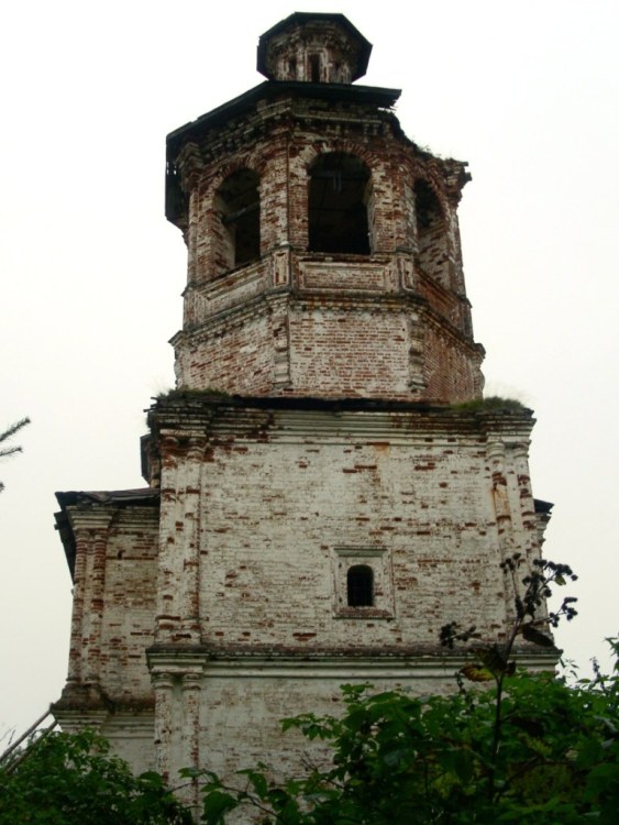 Церковь Рождества Христова, Цылиба (Цилиба), урочище (Ленский район, Архангельская область). фасады, вид с запада