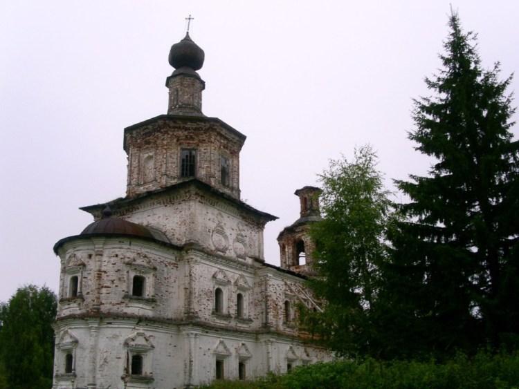 Церковь Рождества Христова, Цылиба (Цилиба), урочище (Ленский район, Архангельская область). фасады, вид с северо-востока