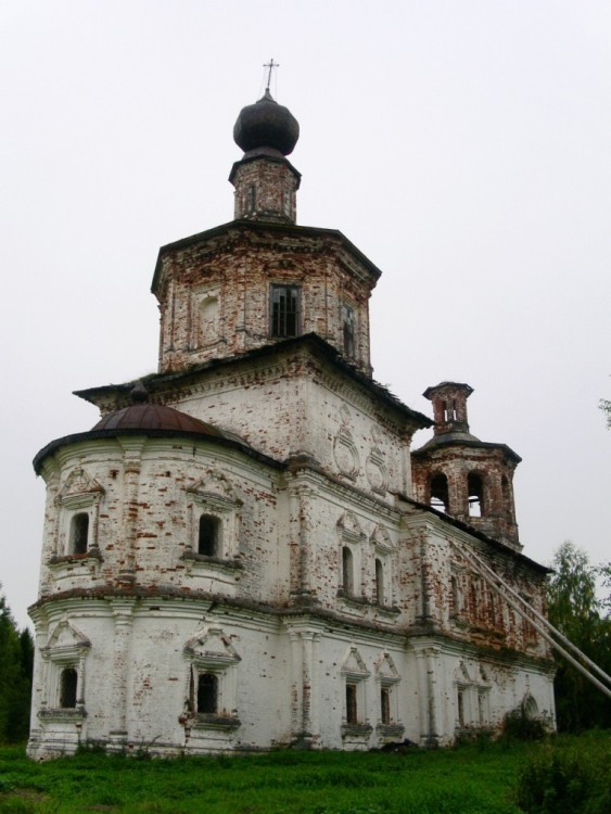 Церковь Рождества Христова, Цылиба (Цилиба), урочище (Ленский район, Архангельская область). фасады, вид с северо-востока