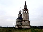 Церковь Троицы Живоначальной, вид с запада, Вожем, Ленский район, Архангельская область