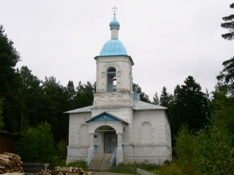 Яренск. Церковь Всех Святых. фасады, вид с запада