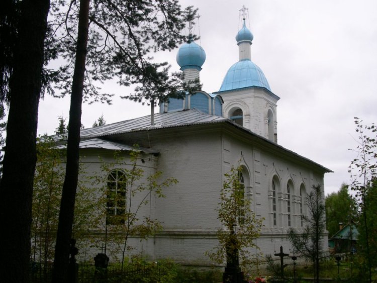 Яренск. Церковь Всех Святых. фасады, вид с северо-востока