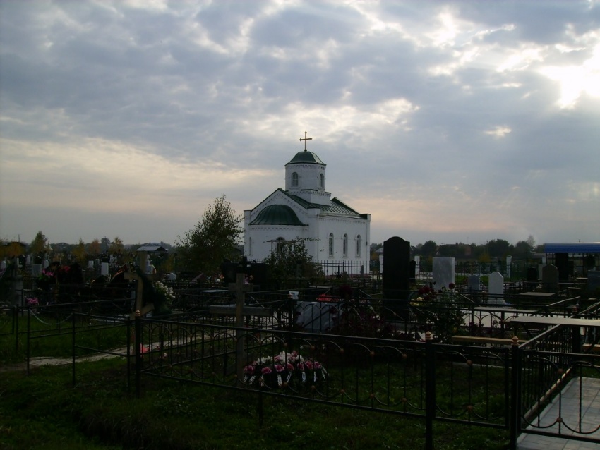Часовня Паисия Великого, Хутор  Ленина (Краснодар, город, Краснодарский край). общий вид в ландшафте