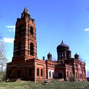 Церковь Троицы Живоначальной, вид с запада<br>, Саввино, Егорьевский городской округ, Московская область