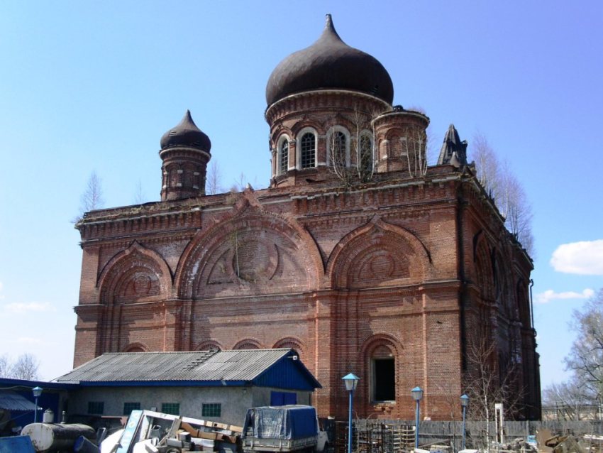 Церковь Троицы Живоначальной, Саввино (Егорьевский городской округ, Московская область). фасады, вид с юго-востока